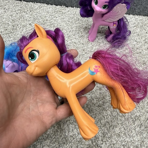 My Little Pony figures toy Lot x3 horses unicorn wings - Picture 6 of 11